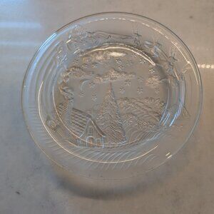 The Night Before Christmas Small Glass Dish